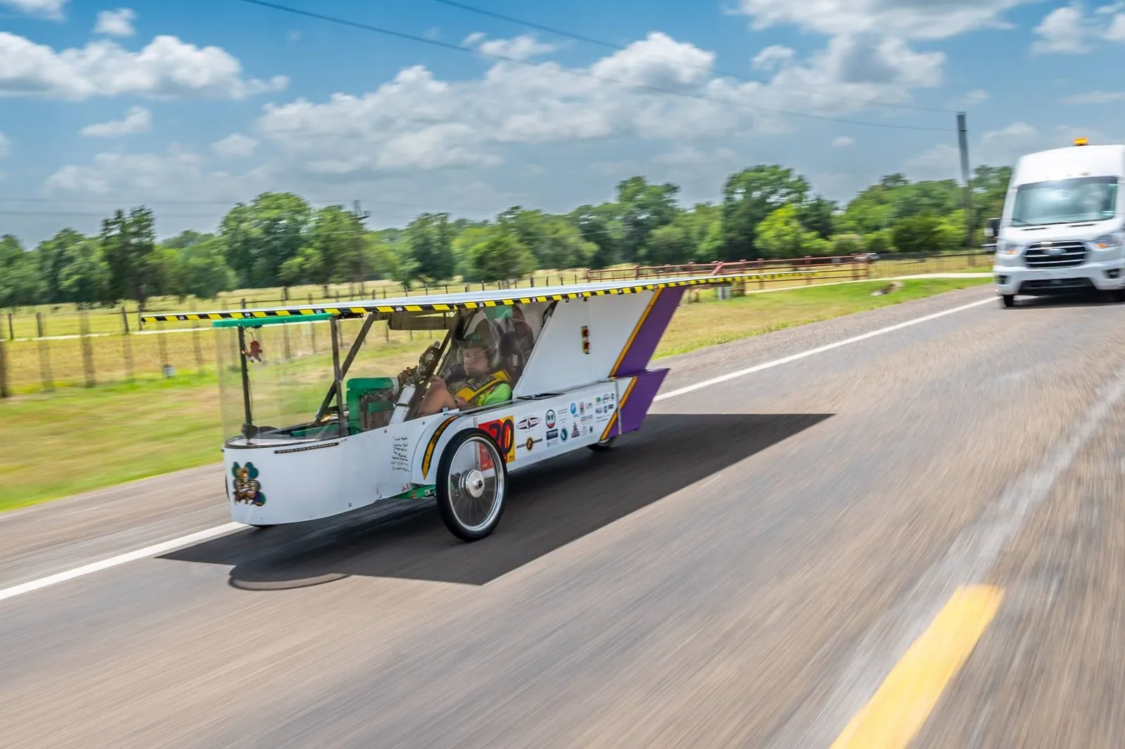 On the open road
